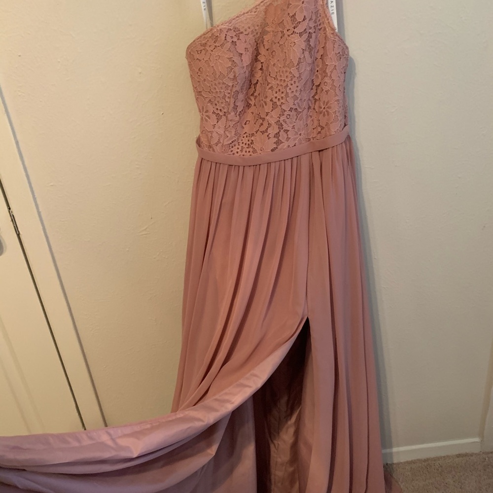 Dusty Rose Bridesmaid Dress